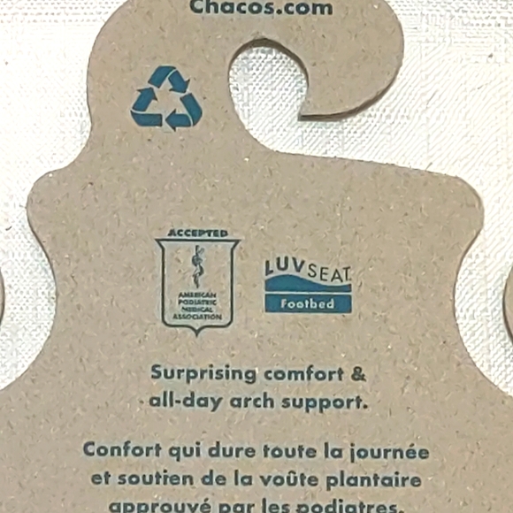 Chaco Men's Classic Flip flop Notch Navy - Picture 6 of 13